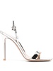 Ribbon 105mm stiletto sandals