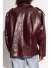 leather biker jacket