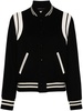 two-tone varsity jacket