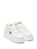 triangle-plaque low-top sneakers