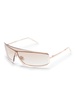 shield-frame gradient sunglasses