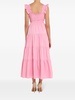 ruffled maxi dress