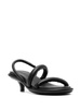 80mm slingback leather sandals