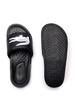 Croco Dualiste logo strap slides