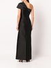 Ines one-shoulder gown