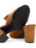 Stondato Cuoio leather mules