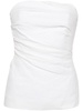 Izel linen bandeau top