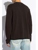 crew-neck ribbed jumper 