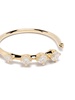 18kt yellow gold Sequence diamond ring