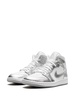 Air Jordan 1 Mid SE "Metallic Silver" sneakers