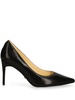 85mm leather pumps