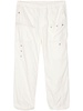 logo patch-pocket straight-leg trousers