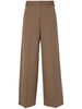 straight-leg trousers