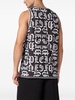 Gothic Plein jersey tank top