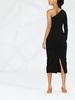 VB Body one-shoulder midi dress