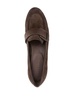 buckle-detail suede loafers