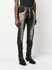 faded-effect slim-fit jeans