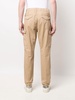 drawstring-waist tapered trousers