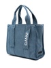 Tech denim tote bag