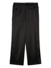 stretch-design satin trousers