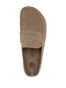 suede slip-on loafers