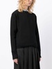 Side-Slit Crew-Neck sweater 