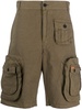 logo-patch cargo shorts