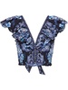 Delft Dinasty floral-print vest