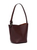 small Corner leather bucket bag