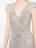 Wonderful sequin-embellished gown