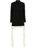 Alondra blazer draped minidress