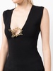 Paloma ring-embellished top