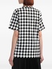 houndstooth cotton T-shirt