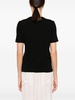 round-neck cotton T-shirt