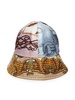 baroque-print bucket hat