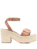 buckle-fastening espadrilles 