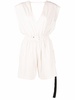 V-neck sleeveless playsuit