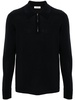 fine-knit polo shirt