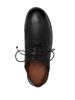 round-toe leather oxford shoes 