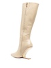 suspended-heel 105mm long boots