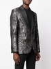 Gothic Plein Jacquard blazer