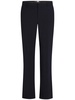 mid-rise tailored trousers