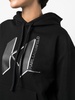 logo print pullover hoodie 