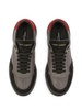 New Roma panelled leather sneakers