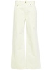 Green Elodie High-Rise Straight Jeans