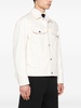 panelled twill shirt jacket