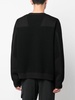 ribbed-knit panelled jumper