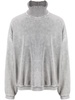 roll-neck drop-shoulder jumper 