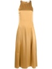 Mina sleeveless silk dress