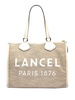 large logo-print tote bag